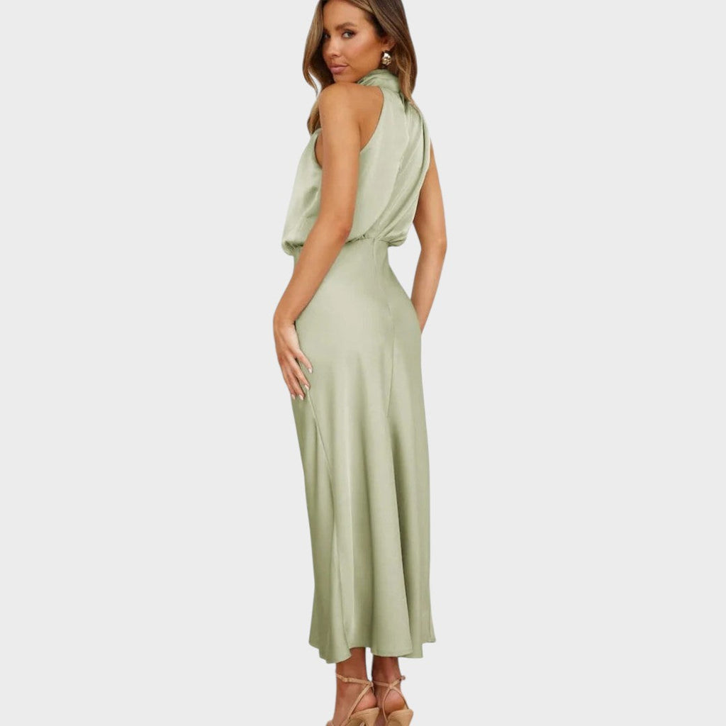 Chantal | Robe Élégante en Satin