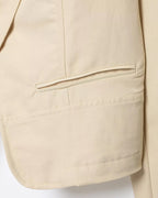Helena Blazer cruzado cuello embudo