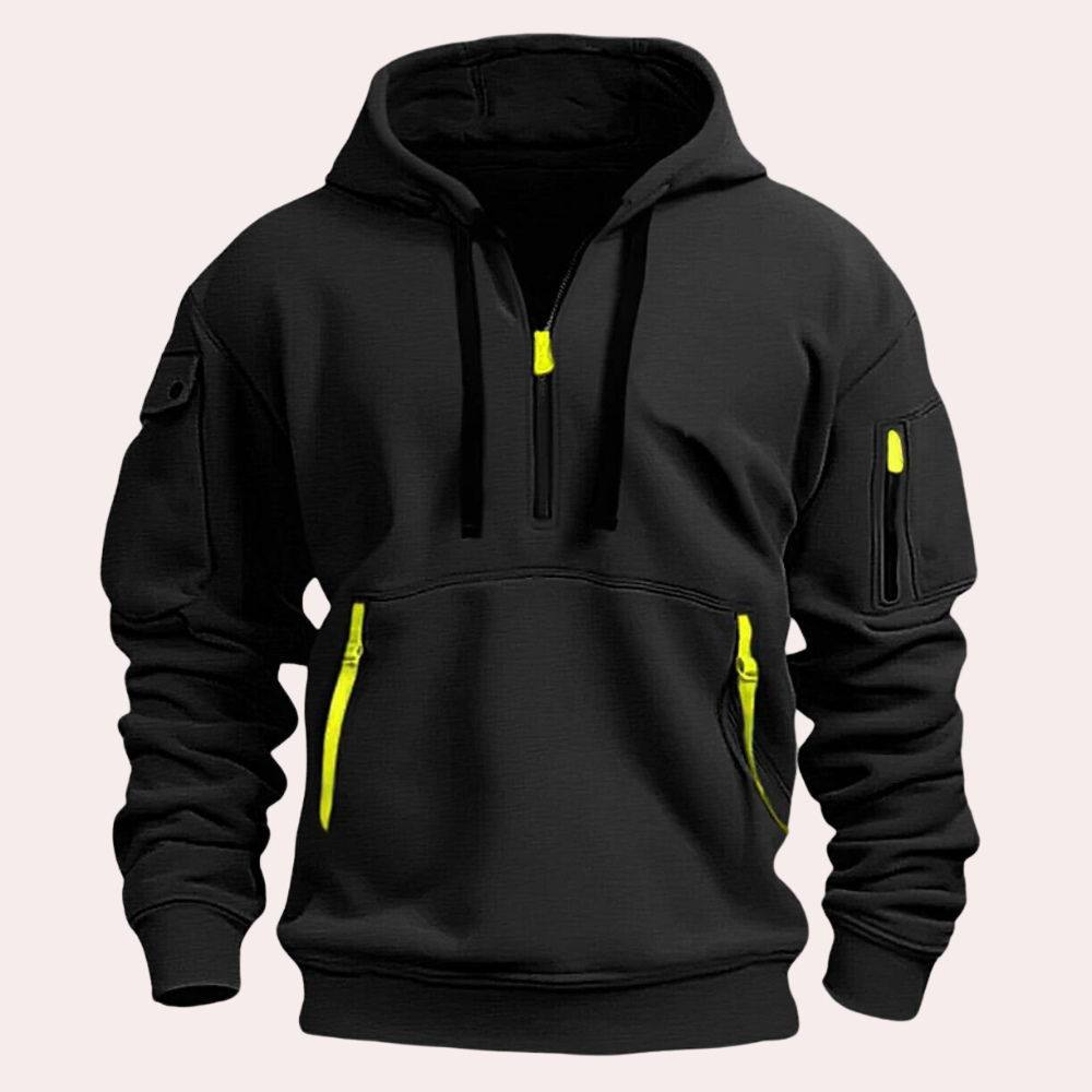 Sudadera con capucha casual para hombre - Cómoda y con estilo
