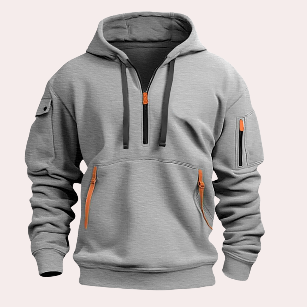 Sudadera con capucha casual para hombre - Cómoda y con estilo