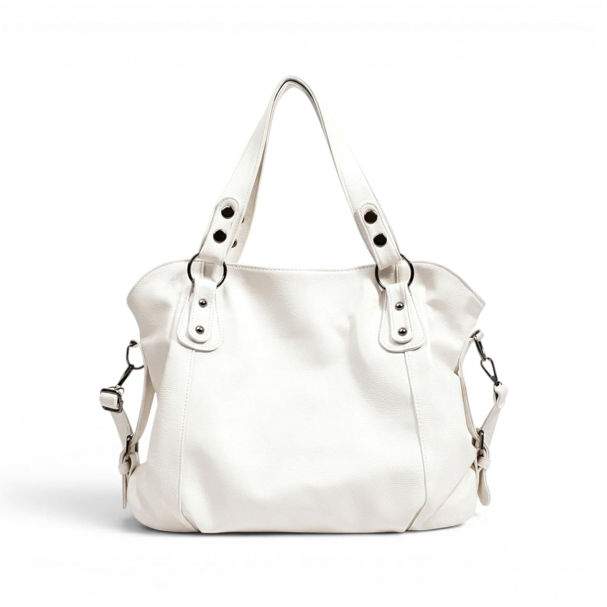 HÉRA - Bolso Grande de Cuero Suave Negro