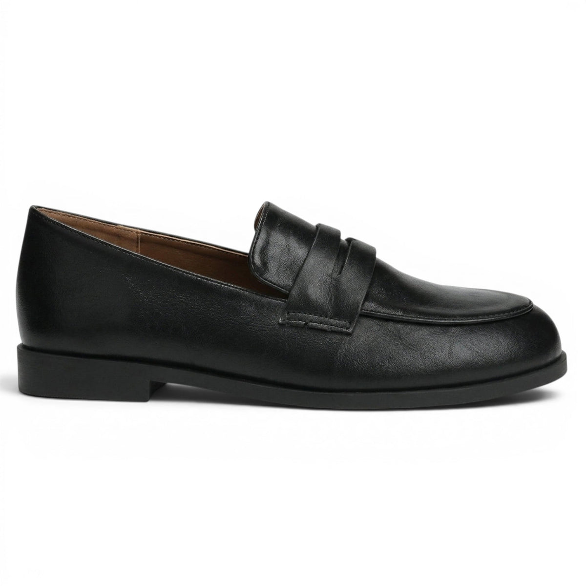 Elizabeth - Mocasín de Piel Vintage de Tacón
