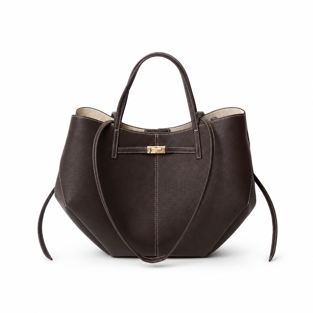 Liora – Bolso Capazo Grande Elegante de Piel Grabada para Mujer - OSMARA Fashion - vista 7