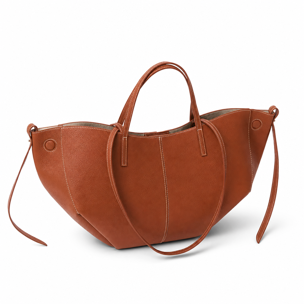 Liora – Bolso Capazo Grande Elegante de Piel Grabada para Mujer - OSMARA Fashion - vista 9