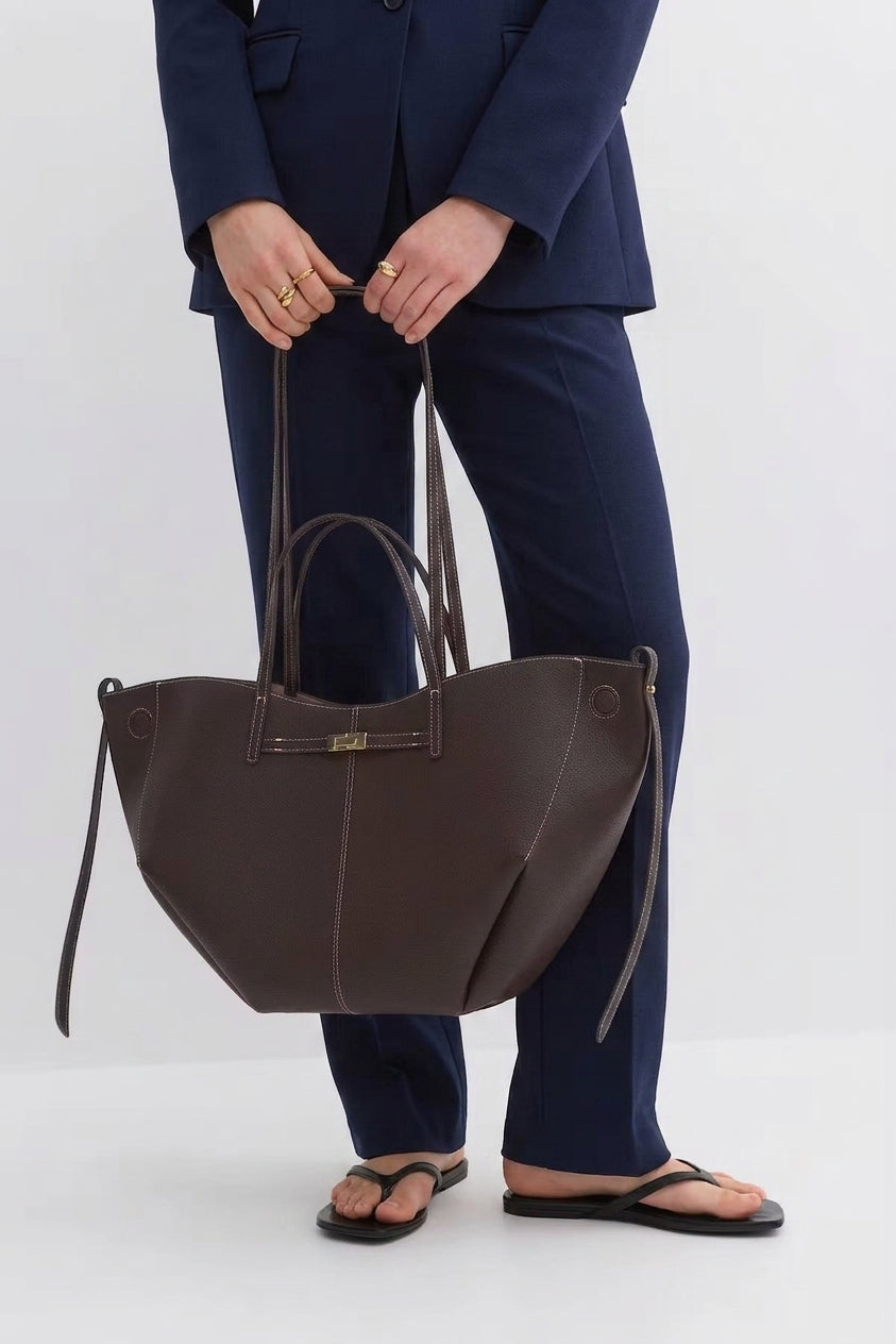 Liora – Bolso Capazo Grande Elegante de Piel Grabada para Mujer - OSMARA Fashion - vista 5