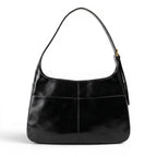 NOVA - Bolso para Clases de Piel Charol Negro - OSMARA Fashion