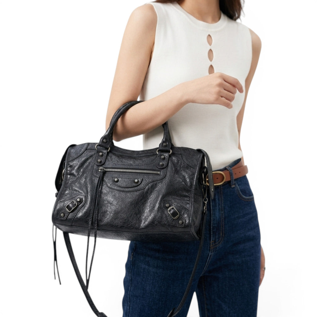 Nalya – Bolso Bandolera Vintage de Gran Capacidad para Mujer