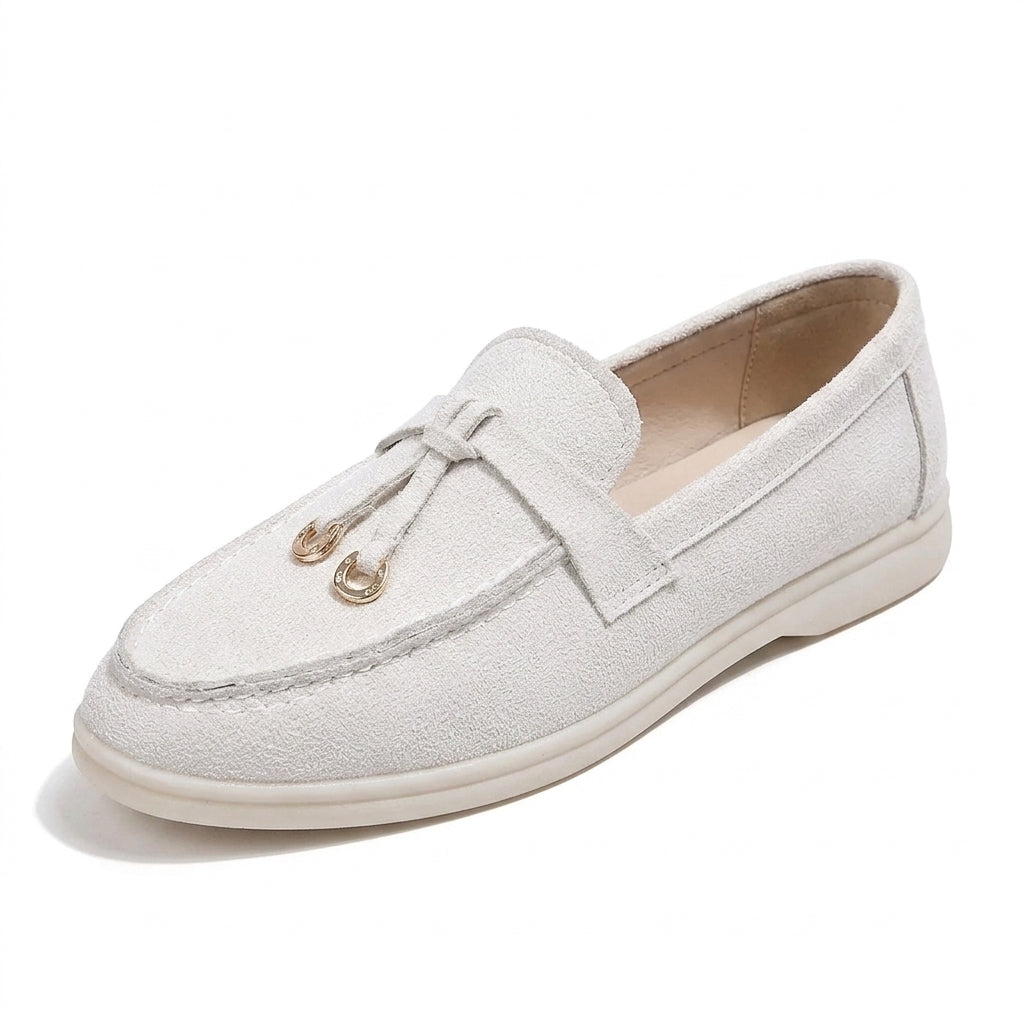 Zaza - Mocasín Mujer de Ante Verde