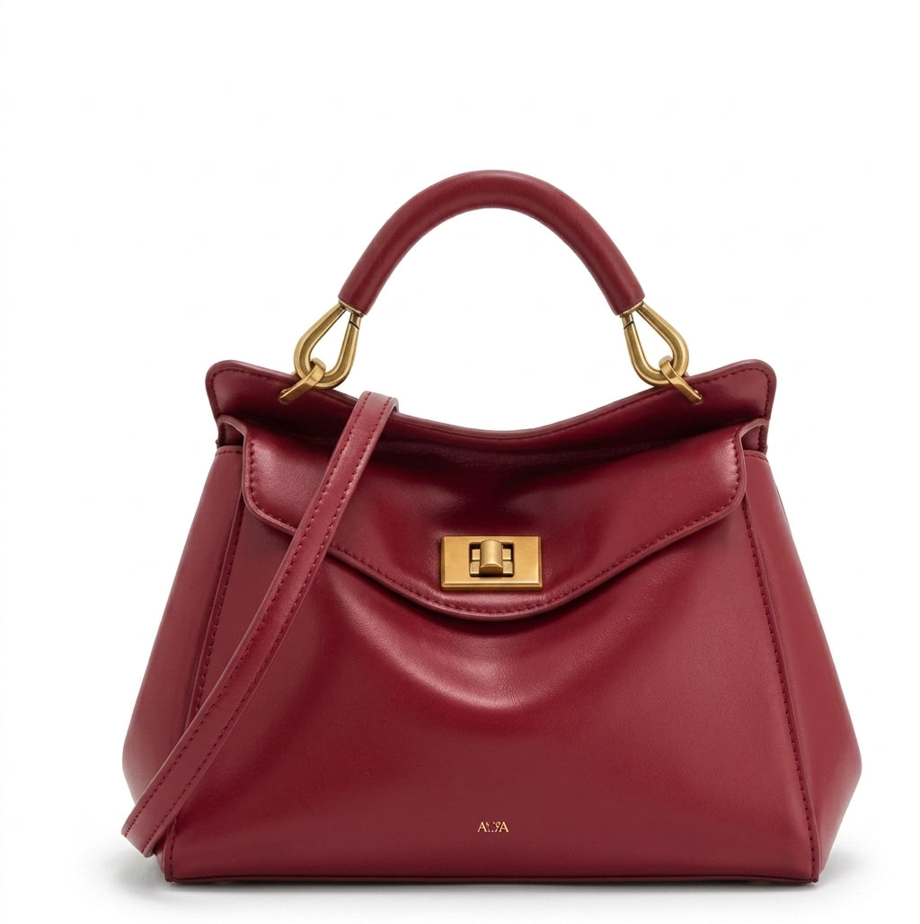 Paola – Bolso Grande de Mujer en Cuero Liso