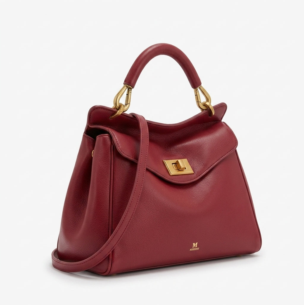 Paola – Bolso Grande de Mujer en Cuero Liso