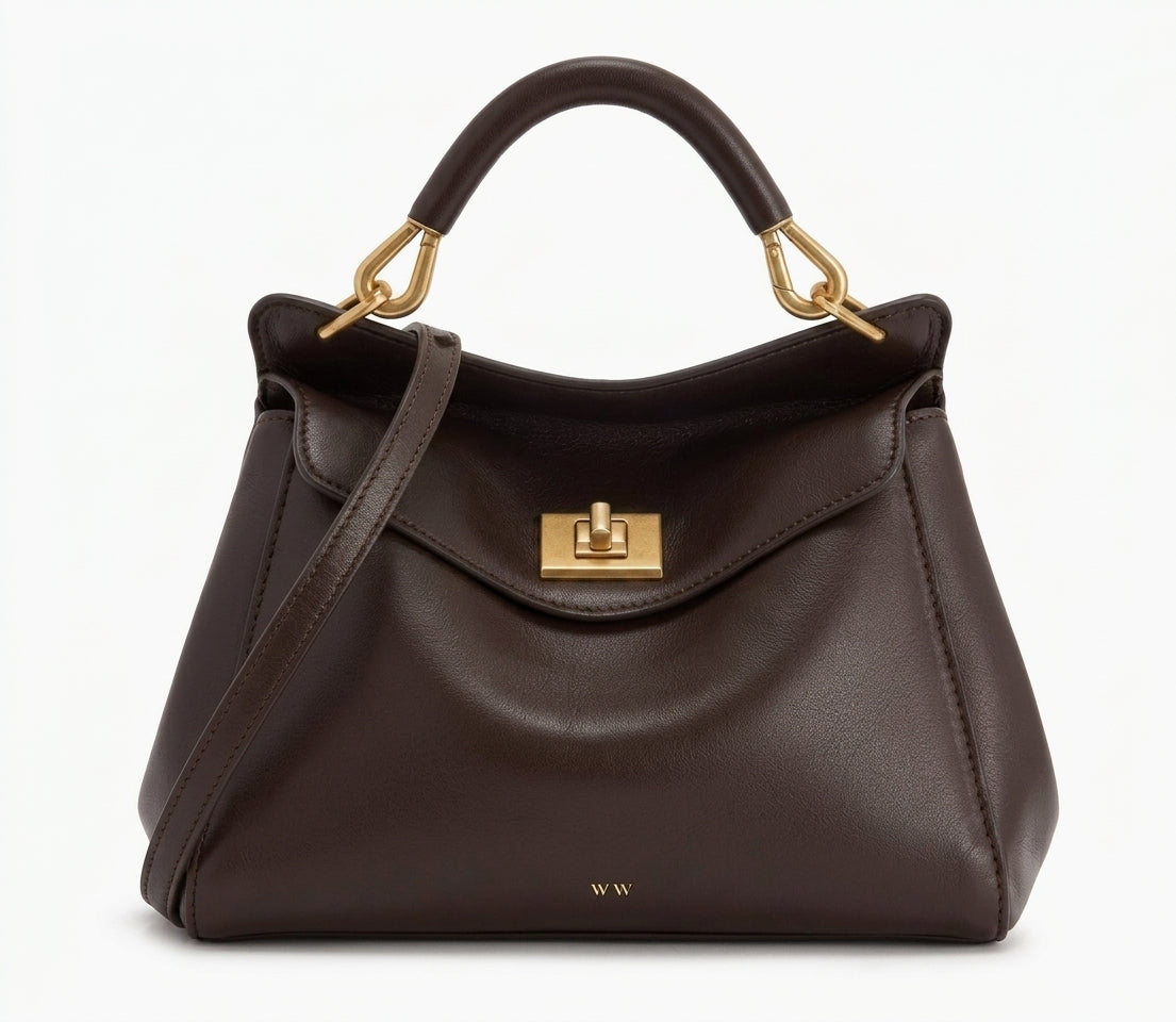 Paola – Bolso Grande de Mujer en Cuero Liso