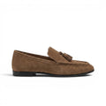 Giangy - Mocasín Ante Mujer Estilo Italiano Chic