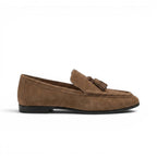 Giangy - Mocasín Ante Mujer Estilo Italiano Chic