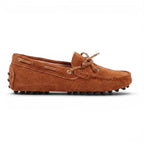 Danya - Mocasín Ante Mujer Plano Ligero