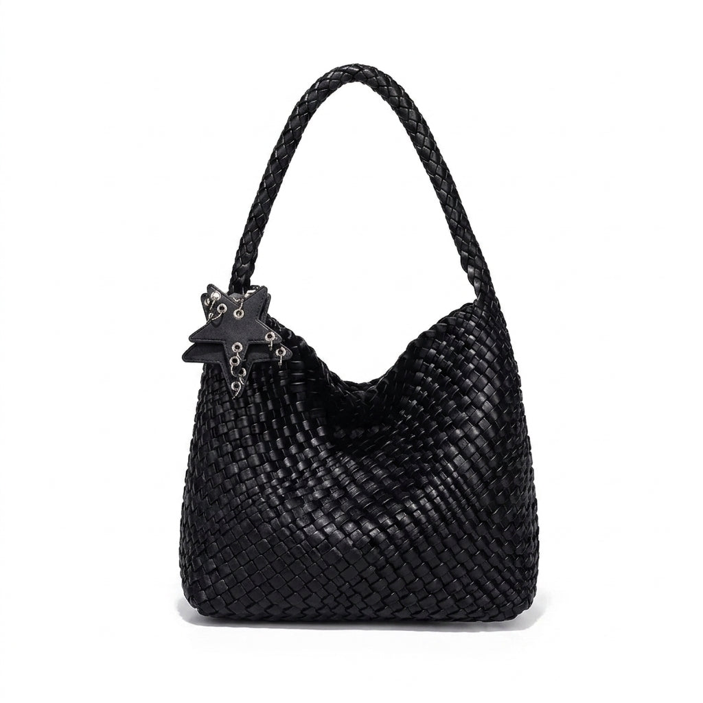 Althéa – Bolso Capazo Trenzado de Gran Capacidad para Mujer
