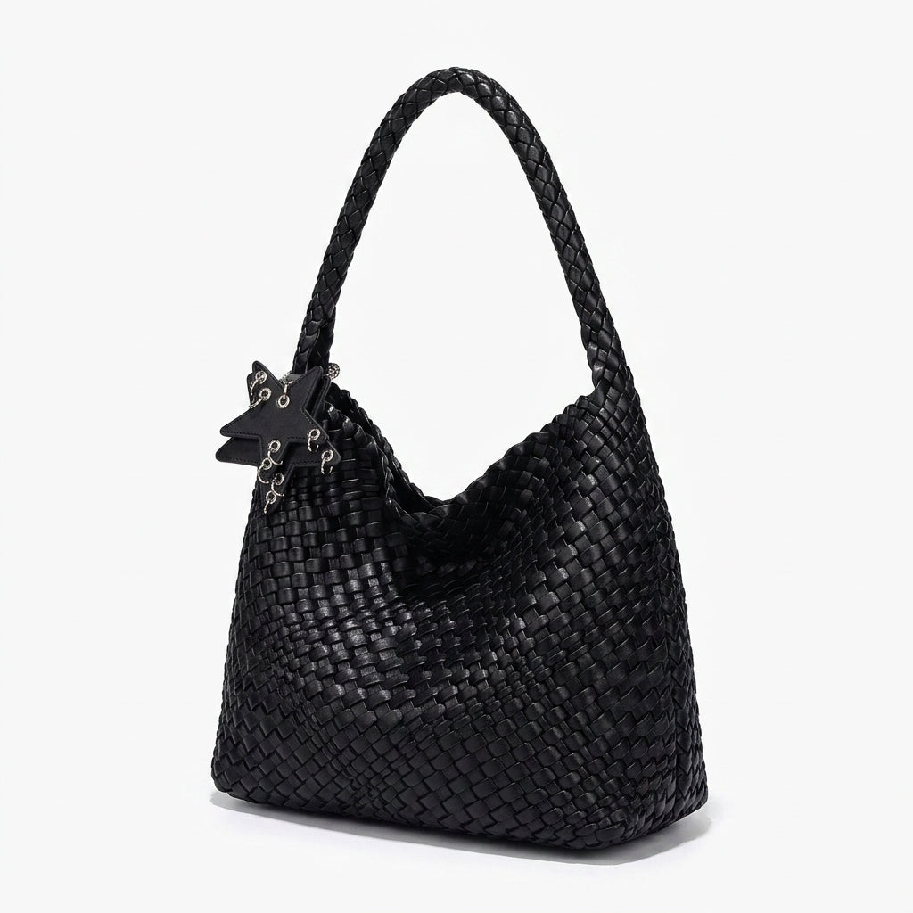 Althéa – Bolso Capazo Trenzado de Gran Capacidad para Mujer