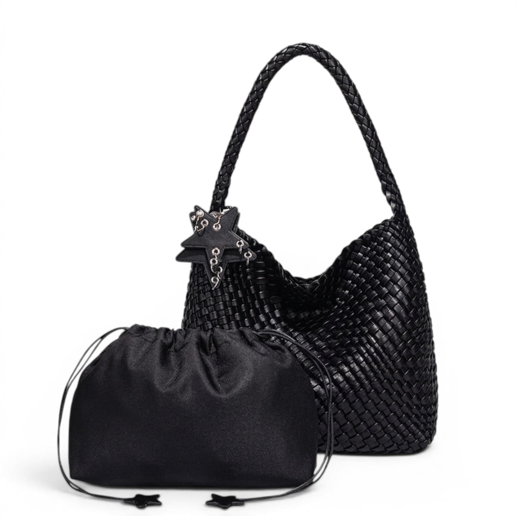 Althéa – Bolso Capazo Trenzado de Gran Capacidad para Mujer