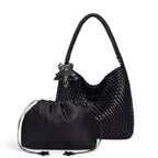 Althéa – Bolso Capazo Trenzado de Gran Capacidad para Mujer