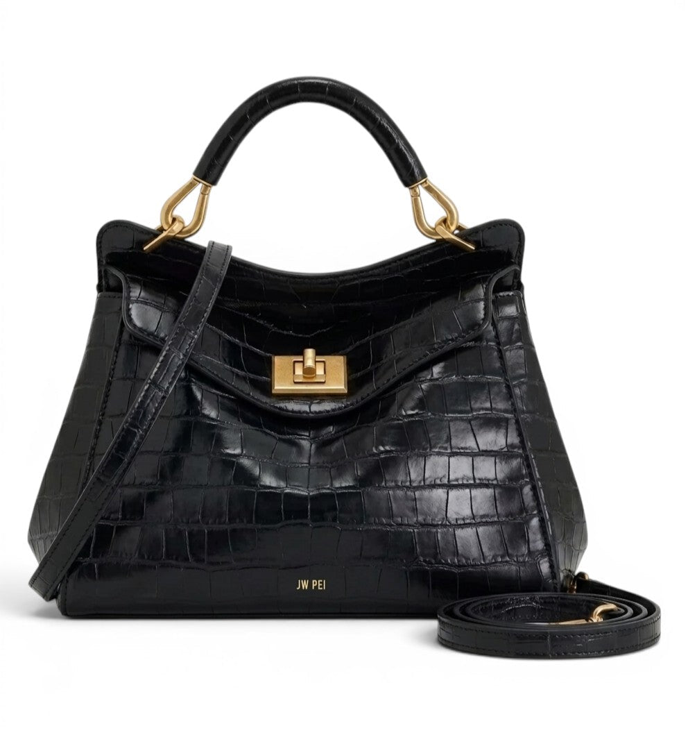 Paola Croco – Bolso Grande de Mujer en Cuero Efecto Cocodrilo
