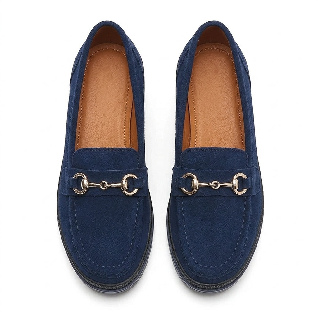 Ant - Mocasín de Cuña Mujer de Ante