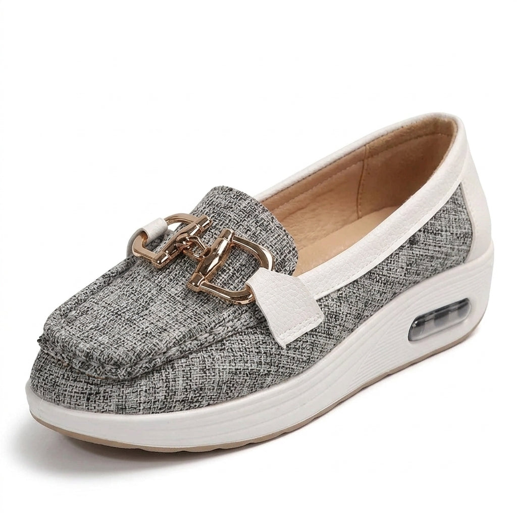 Keben - Mocasín de Cuña Mujer de Suela Air