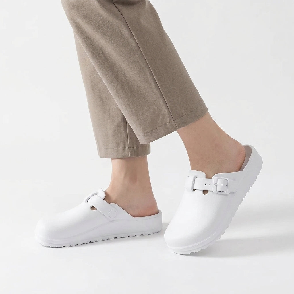 Lorya - Zueco Mujer Antideslizante Estilo Minimalista