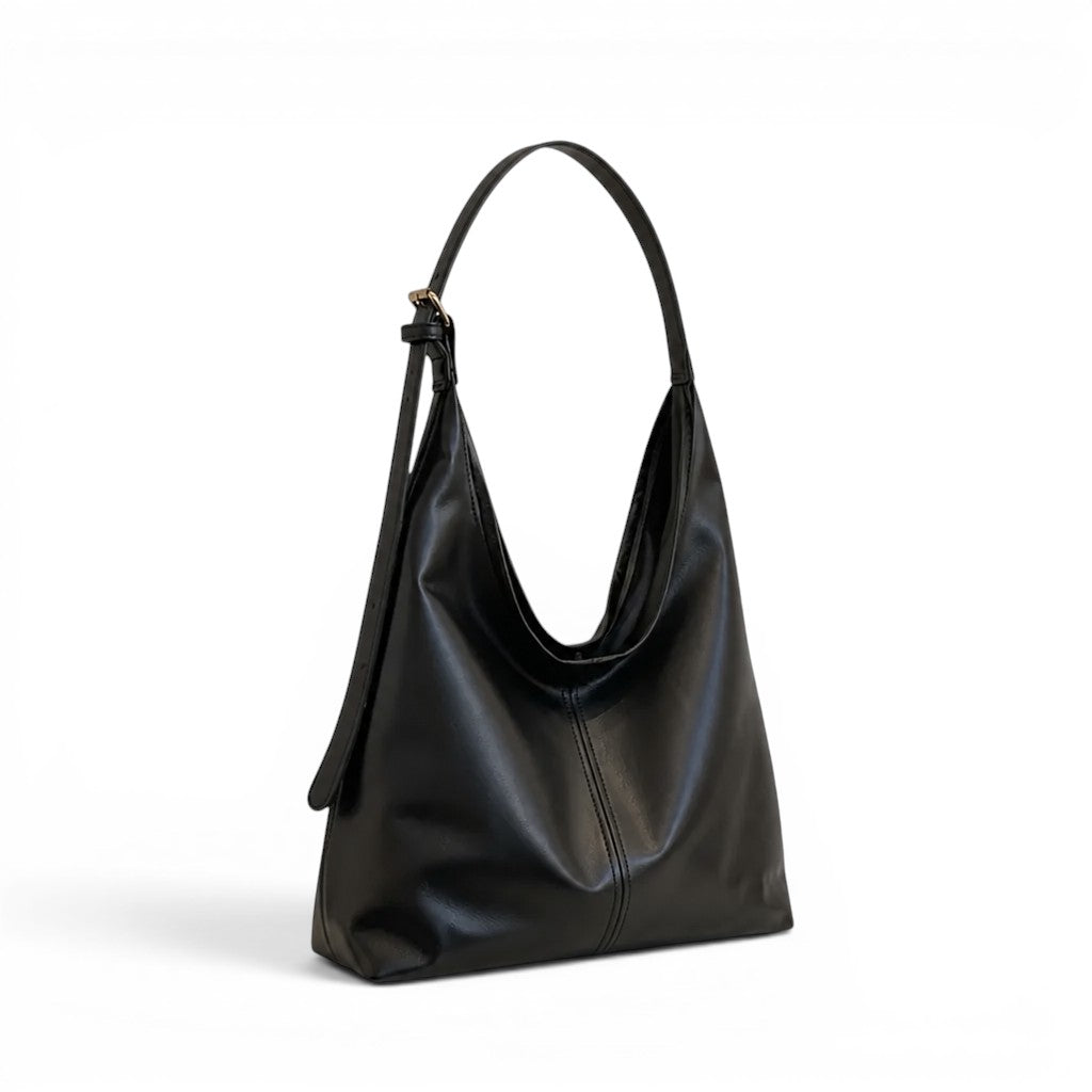 Naely - Bolso Capazo Grande Flexible Minimalista para Mujer