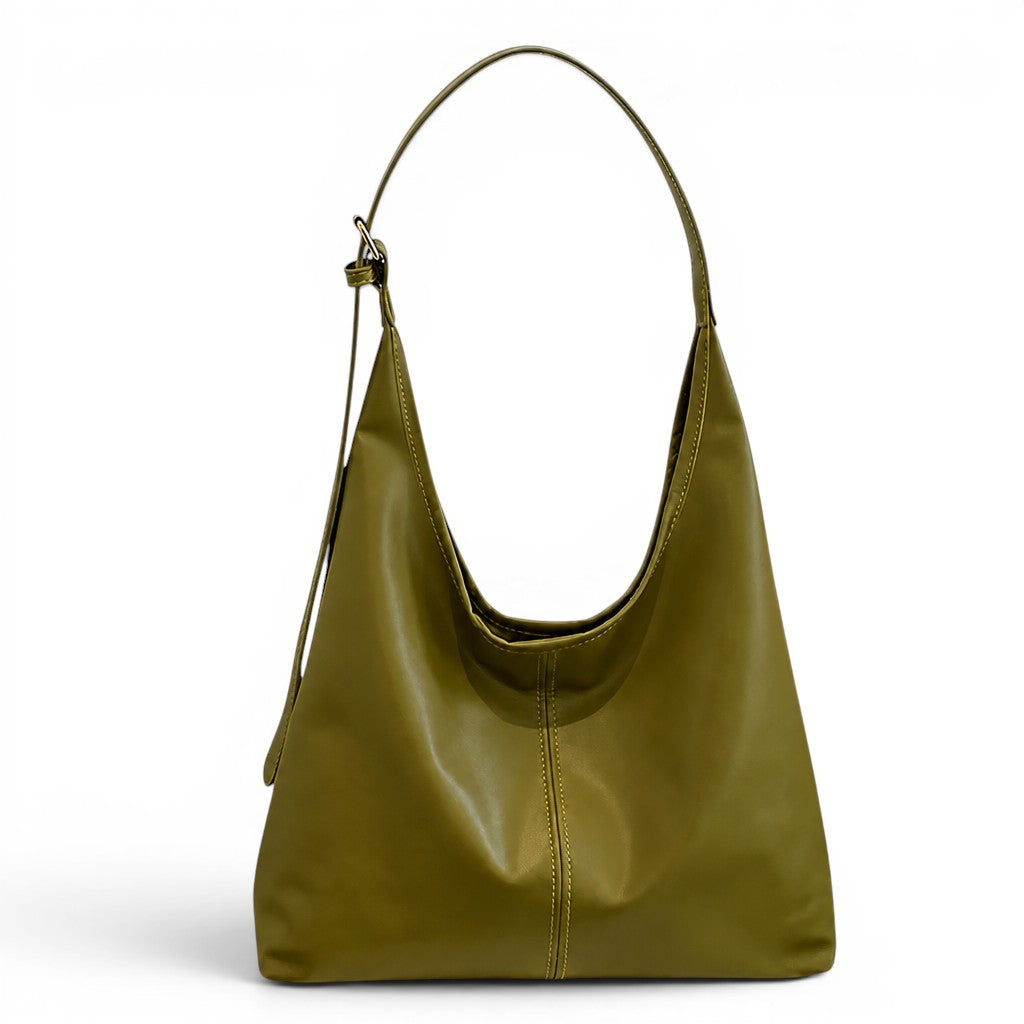 Naely - Bolso Capazo Grande Flexible Minimalista para Mujer