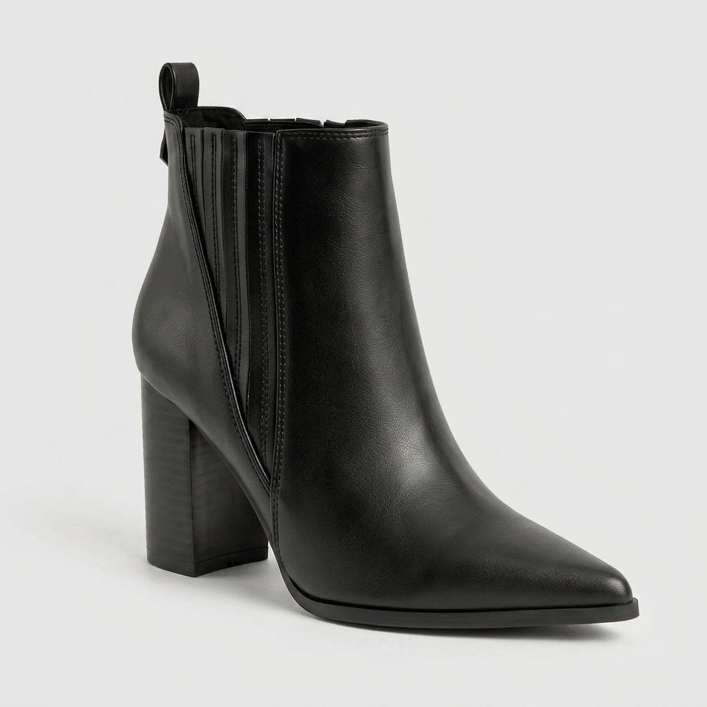Gianys - Bota Campera Baja de Tacón