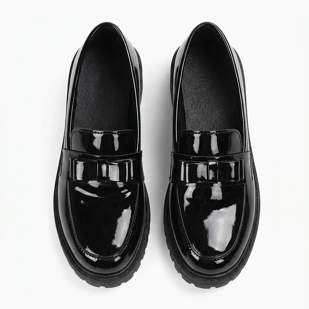 Celmya - Mocasín Mujer de Charol Chic y de Tendencia