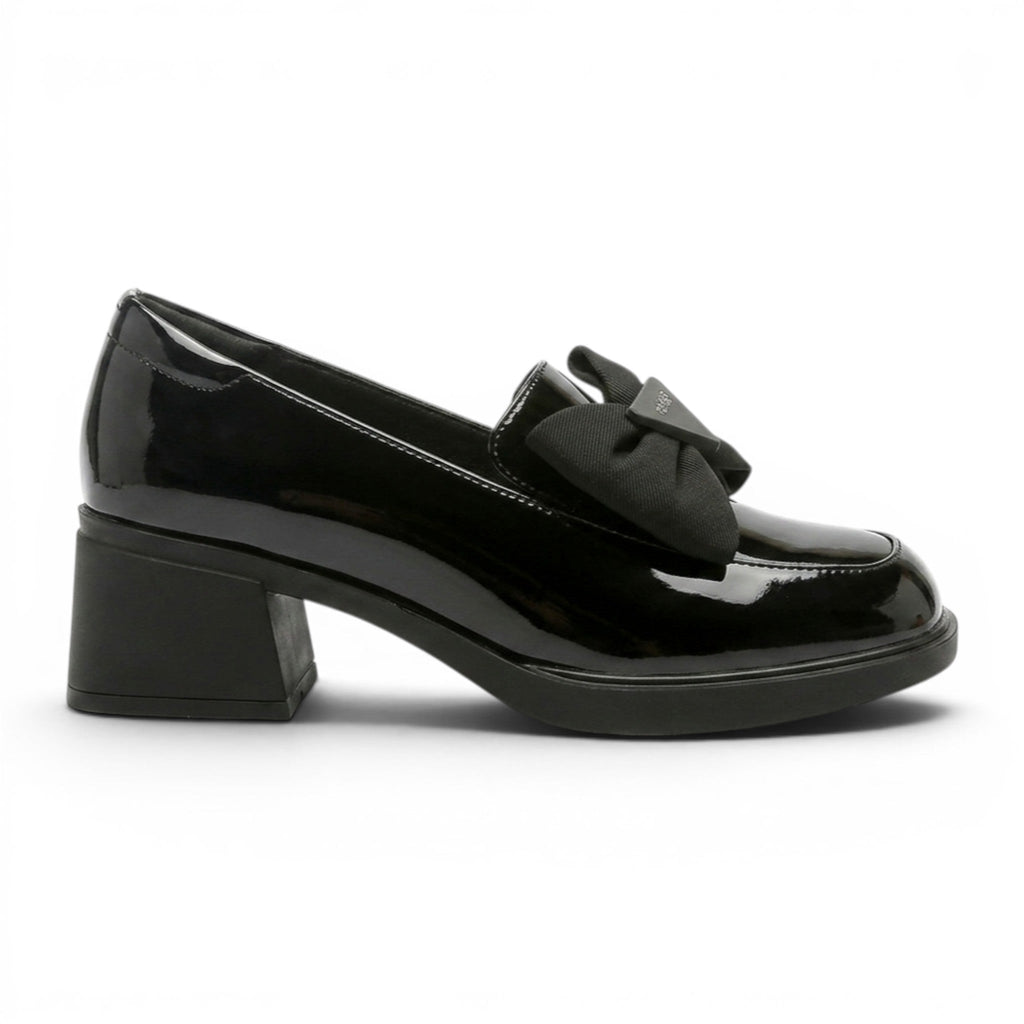 Bellarya - Mocasín Mujer de Charol Lazo Elegante