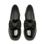 Bellarya - Mocasín Mujer de Charol Lazo Elegante