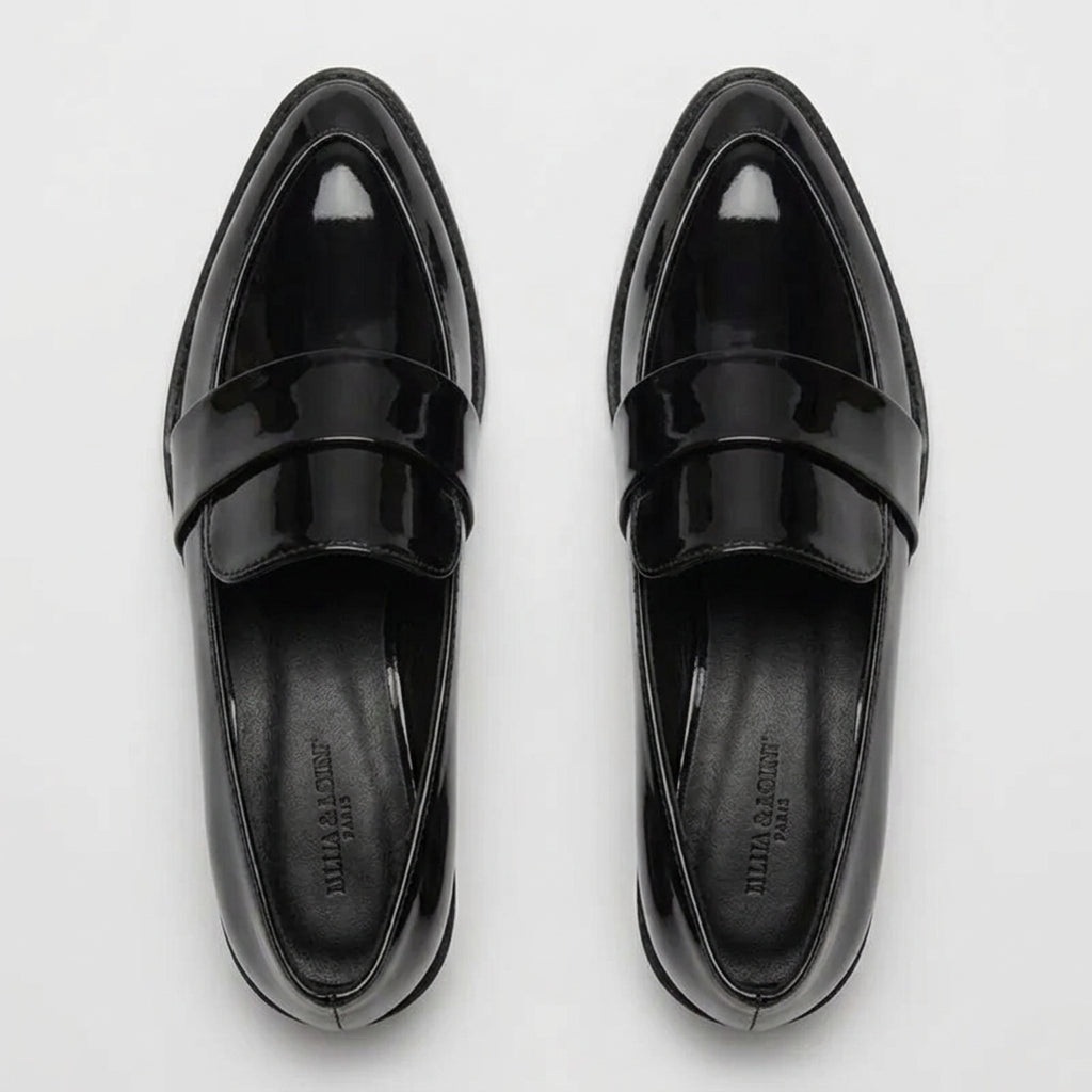 Sorelia - Mocasín Mujer de Charol Elegancia Británico