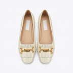 Maëlisse - Mocasín Mujer de Charol Flecos Estilo Parisino