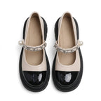 Rosélyne - Mocasín Mujer de Charol Mary Jane Chic
