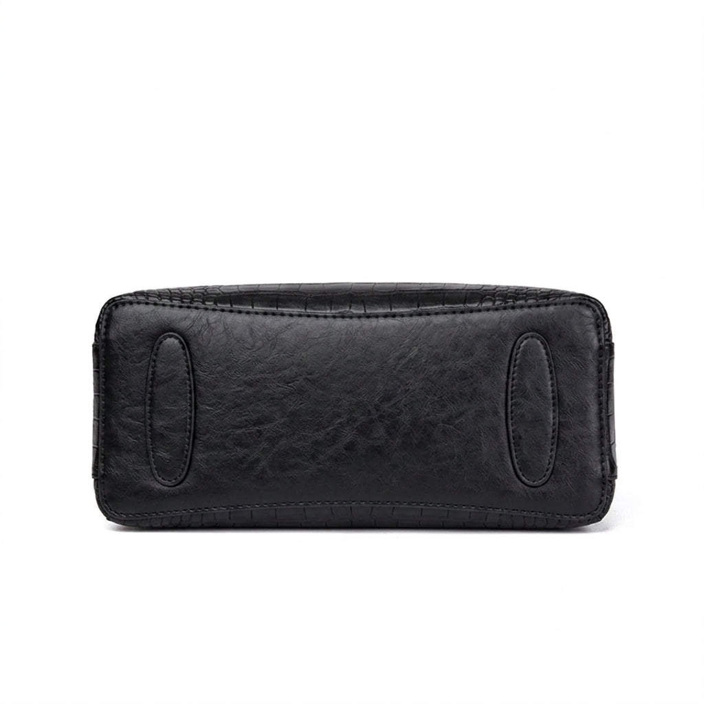 HÉBÉ - Bolso Grande Cocodrilo con Bandolera