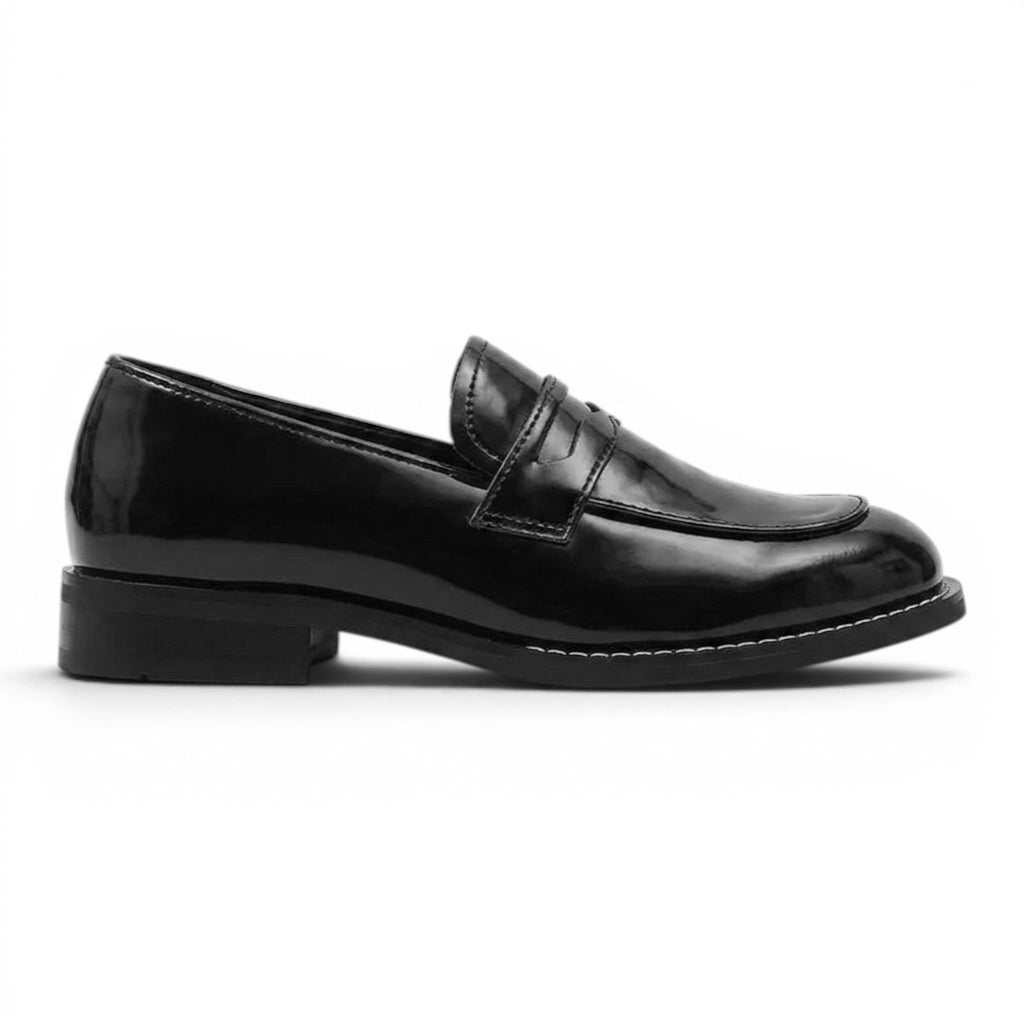 Kaelina - Mocasín Mujer de Charol Suela Gruesa Chic