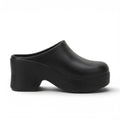 Velmora - Zueco Mujer Plataforma Minimalista de Tendencia