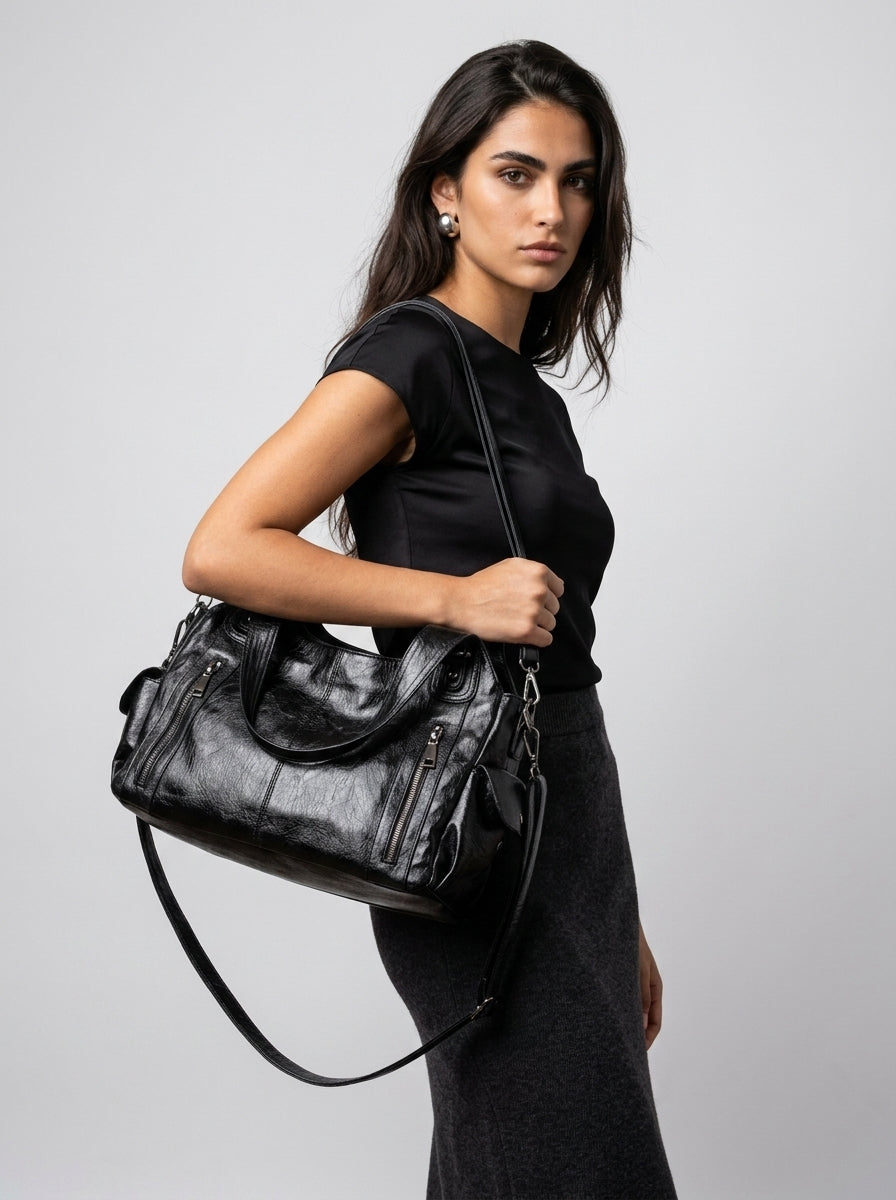 Lilly - Bolso para Clases con Cremallera - OSMARA Fashion - vista 9