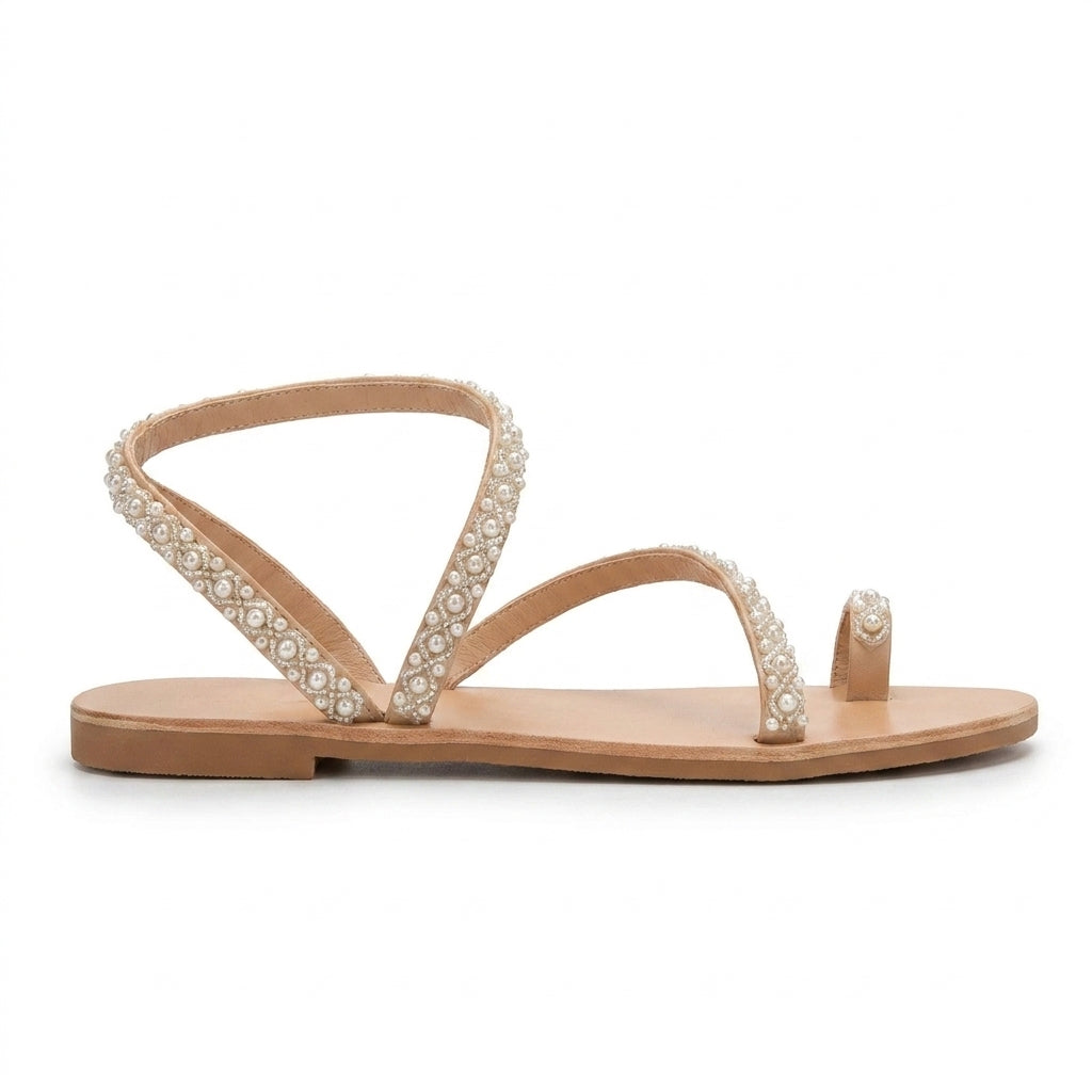 Seam - Sandalia Plana de Verano para Mujer