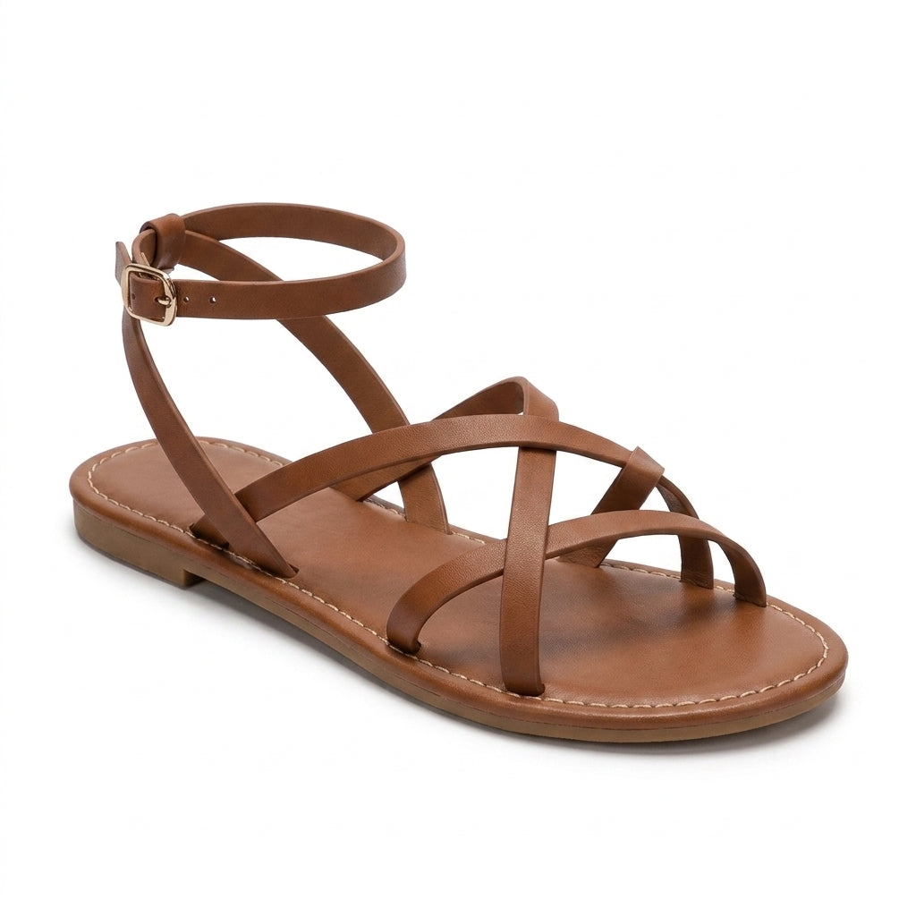 Sveta - Sandalia Plana Confortable Mujer