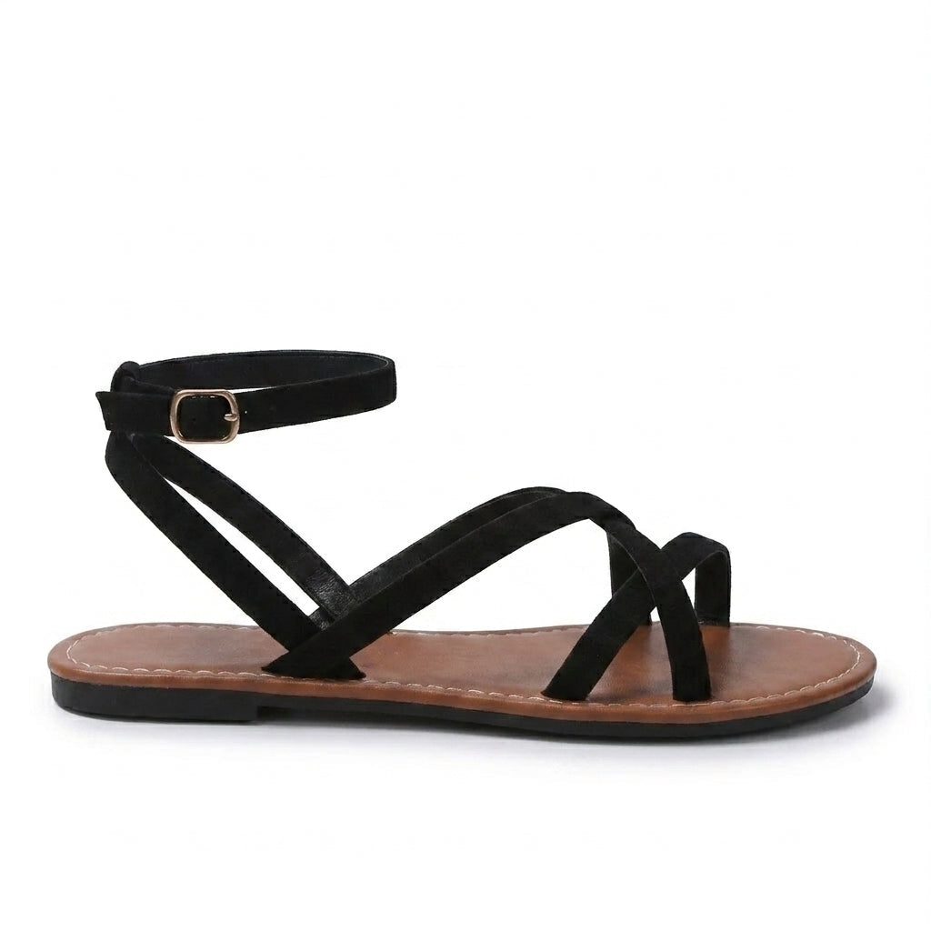 Sveta - Sandalia Plana Confortable Mujer