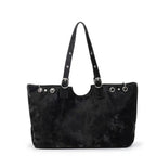 Raven – Bolso Tote de Mujer en Ante Efecto Envejecido