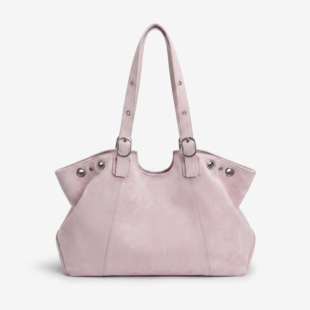 Raven – Bolso Tote de Mujer en Ante Efecto Envejecido
