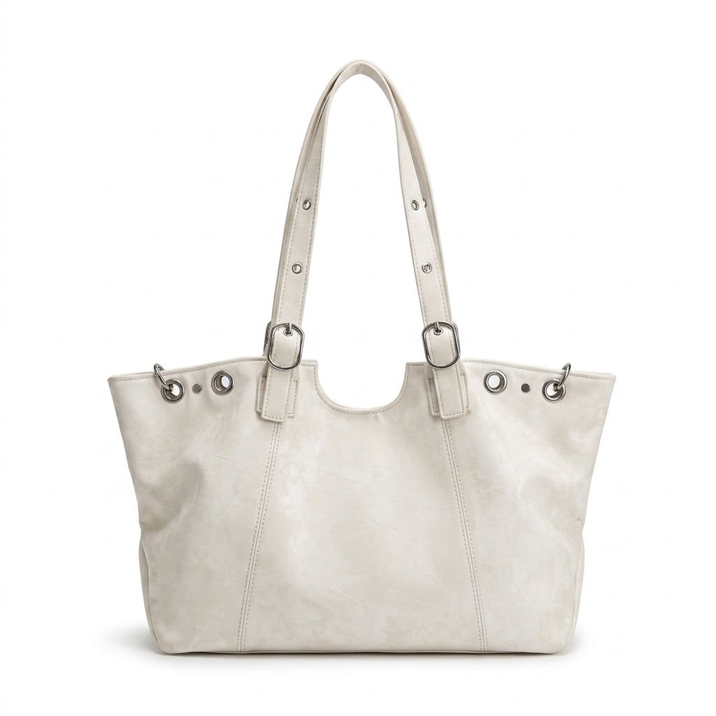 Raven – Bolso Tote de Mujer en Ante Efecto Envejecido