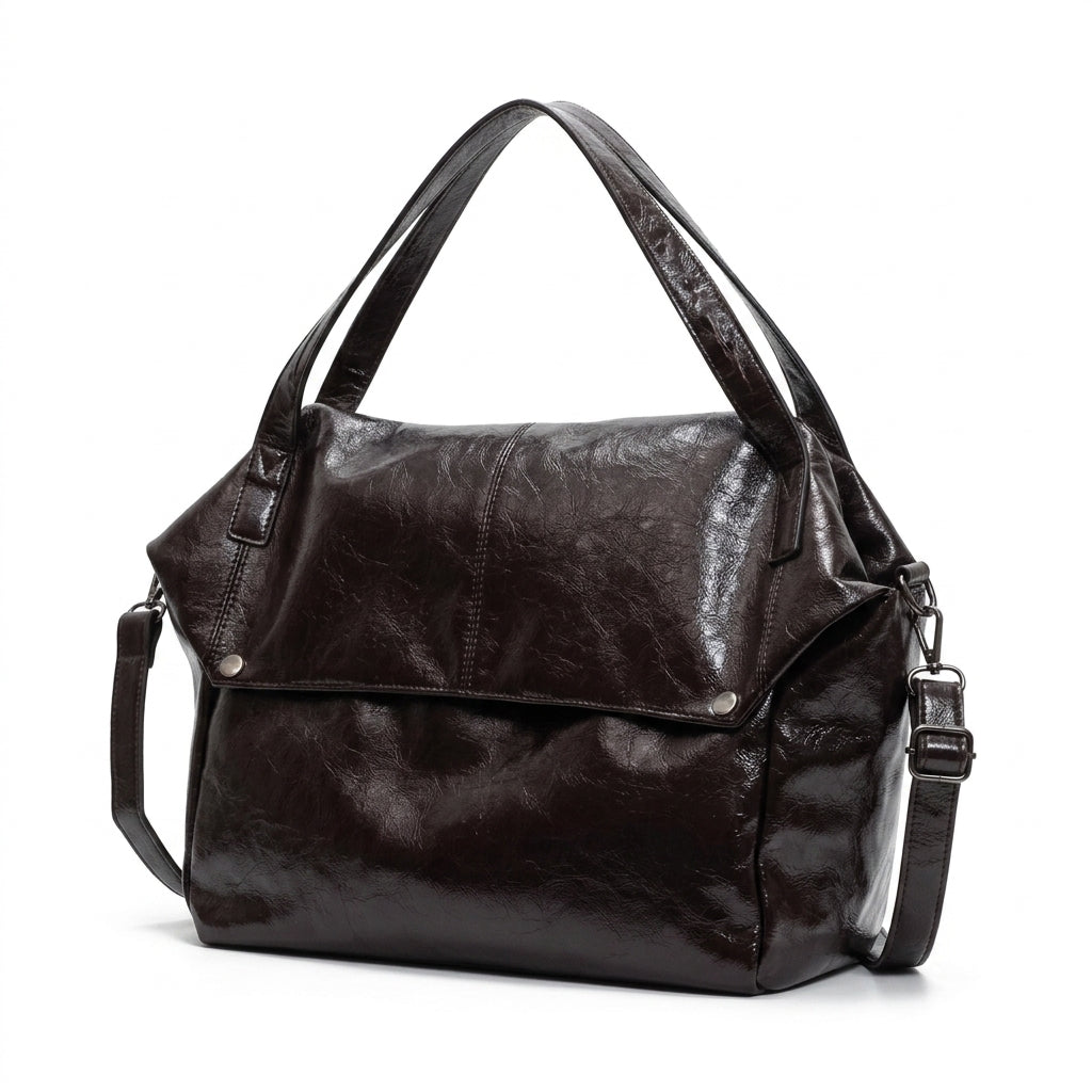 Noa – Bolso para Clases al Hombro Brillante - OSMARA Fashion - vista 5