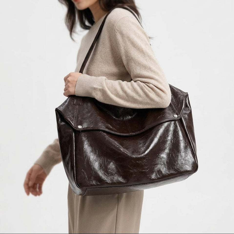 Noa – Bolso para Clases al Hombro Brillante - OSMARA Fashion - vista 6