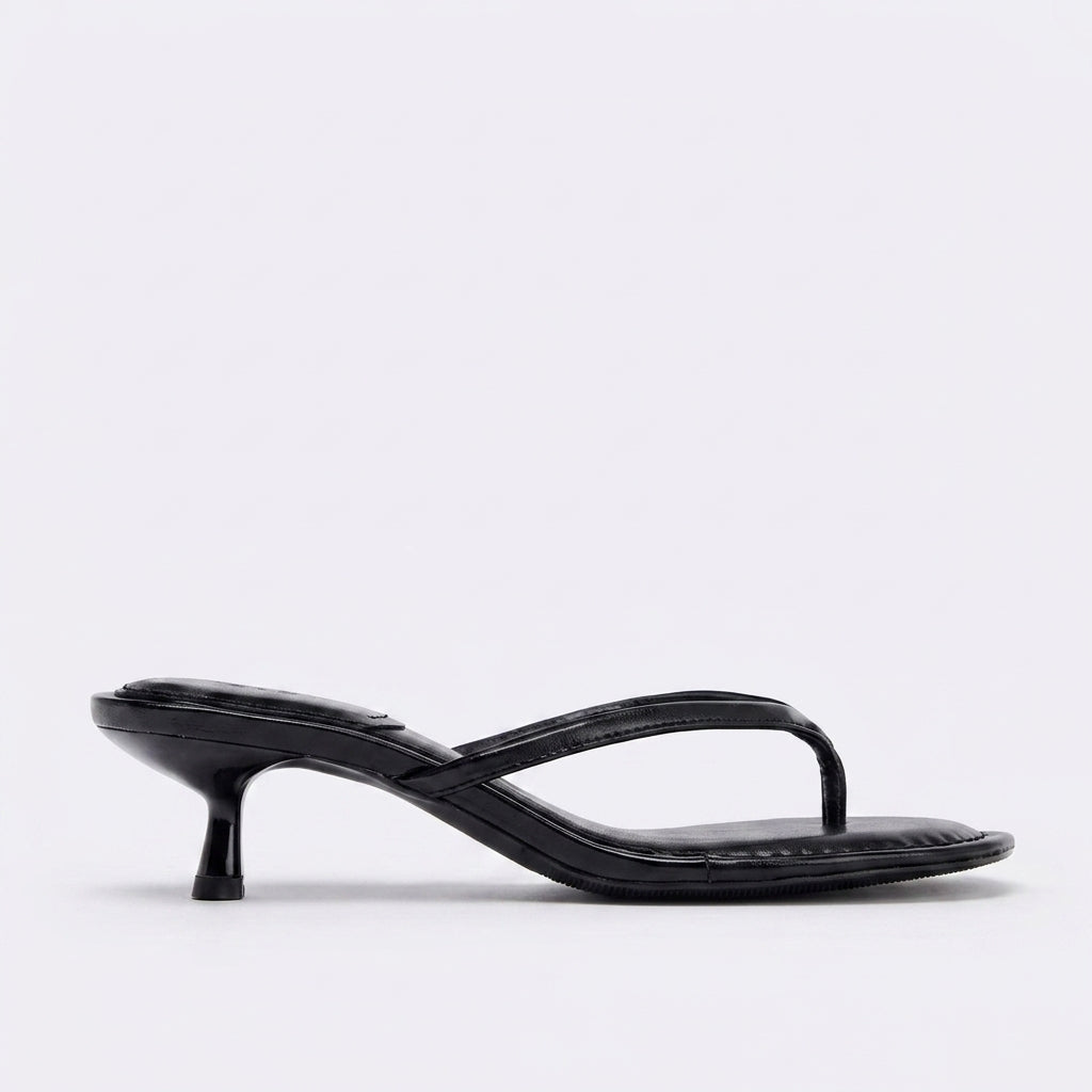 Nysa - Sandalia Mujer de Tacón Bajo de Dedo Elegante