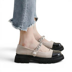 Rosélyne - Mocasín Mujer de Charol Mary Jane Chic