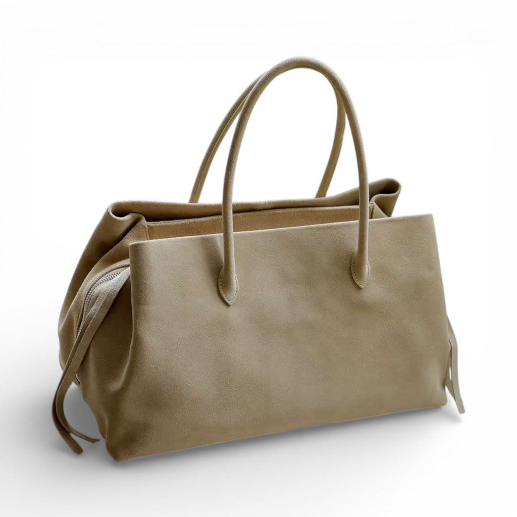 LEATY - Bolso Grande de Piel Auténtica